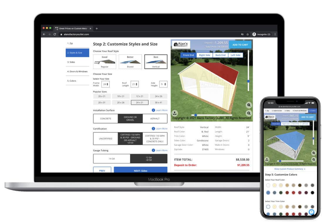 Alan's Metal Garage Buyer's Guide Alan's Factory Outlet