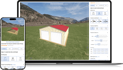 Screenshot of the 3D builder tool