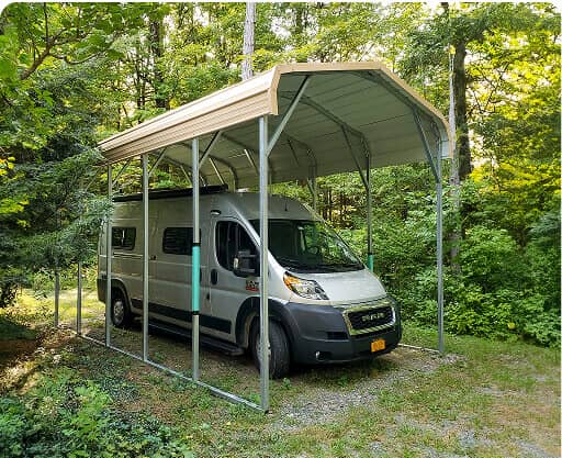 12' Wide Carport