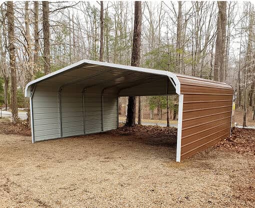 22' Wide Carport