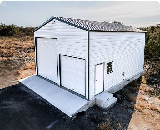 24' Wide Garage
