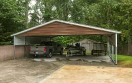 Three car carport