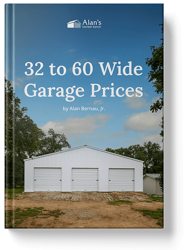 32 to 60 Wide Garage Prices