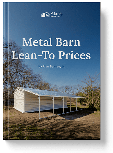 Metal Barn Lean-To Prices