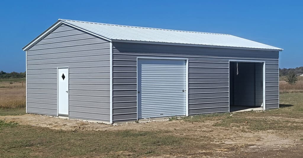 Alans Metal Storage Building