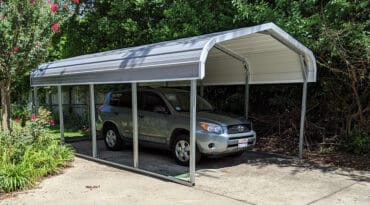 12x20 Regular Roof Carport