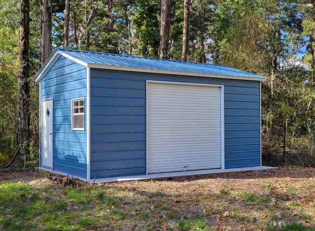 12x20 Vertical Metal Garage Florida