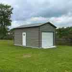 12x30 Vertical Roof Garage