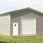 18x20 vertical metal garage