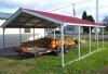 18x20 vertical roof metal carport