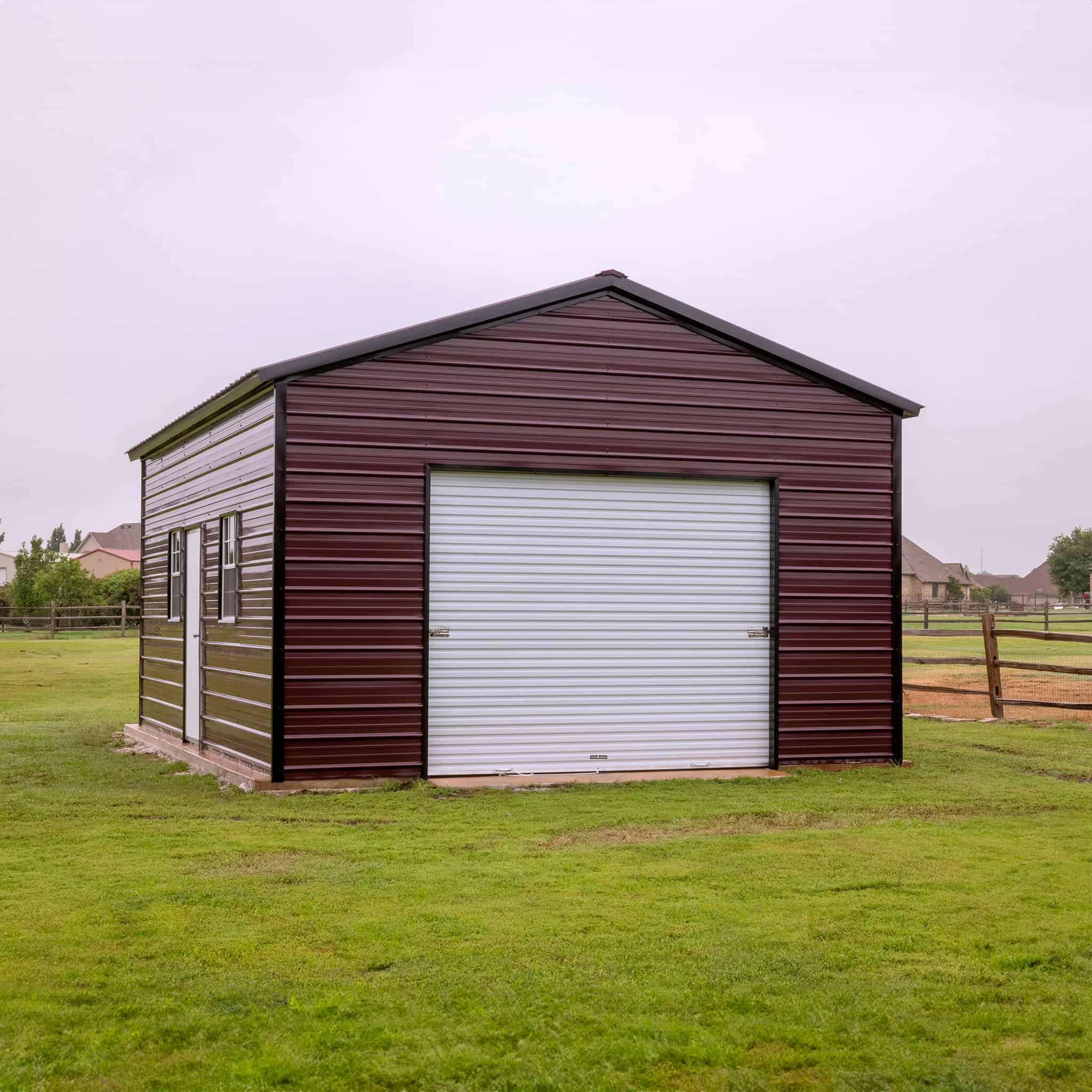 Get an 18x25 Metal Building, Garage, or Shed