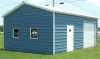 18x25 vertical metal garage florida