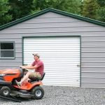 18x30 boxed eave metal garage florida