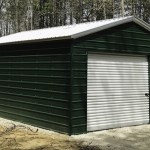 18x30 vertical metal garage