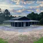 shelter carport garage with overhang