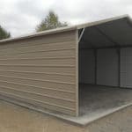 20x20 Vertical Roof Carport North - Alan's Factory Outlet