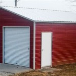 20x20 vertical metal garage florida