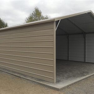 20x20 Metal Carport with Premium Vertical Roof from $4,590