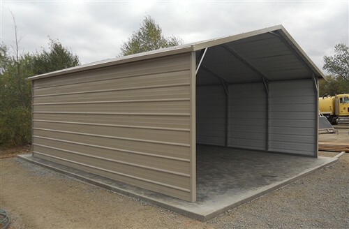 20x20 Metal Carport with Premium Vertical Roof from $4,590