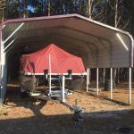 20x25 regular metal carport