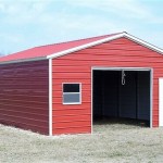 20x25 vertical metal garage florida