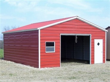 20x25 Vertical Roof Metal Building Florida