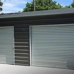 20x30 boxed eave metal garage