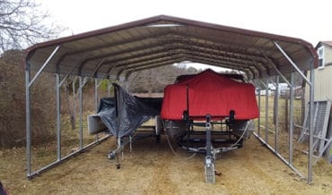 20x30 Regular Roof Carport