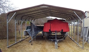 20x30 Regular Roof Carport Florida