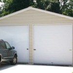 20x30 vertical metal garage