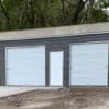 20x40 metal garage, vertical roof