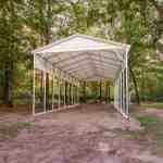 20×45 Vertical Roof Metal Carport