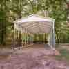 20×45 Vertical Roof Metal Carport