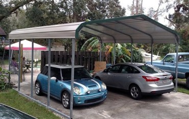 22x20 Regular Roof Carport