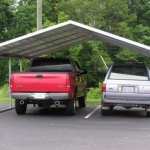 24x20 boxed eave metal carport