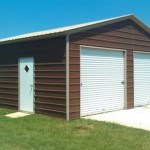 24x20 vertical metal garage florida