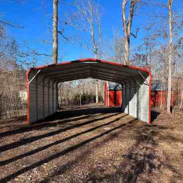 24 x 25 Regular Roof Carport