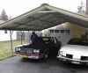 24x25 vertical roof metal carport florida