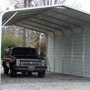 24x30 Regular Roof Carport - Alan's Factory Outlet