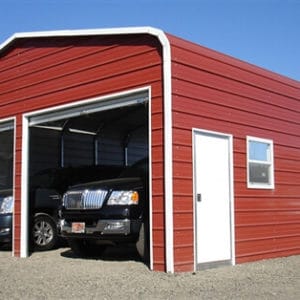 24x31 Enclosed Metal Garage  Insulated Metal Garage Online