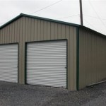 24x30 vertical metal garage florida