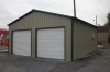 24x30 vertical metal garage florida