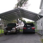 24x35 boxed eave metal carports