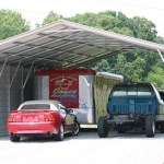 24x35 vertical metal carport