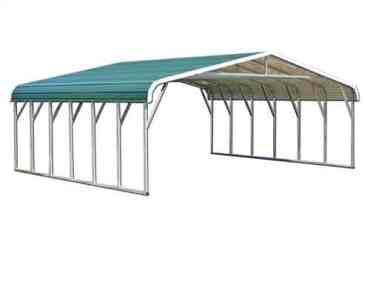 26x25 Regular Roof Carport Florida