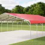 28x30 regular roof metal carport