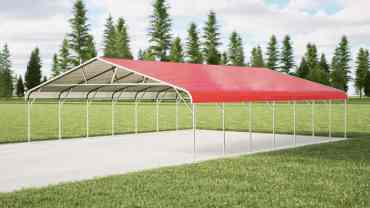 30x35 Regular Roof Carport