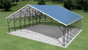 32x28 Vertical Carport