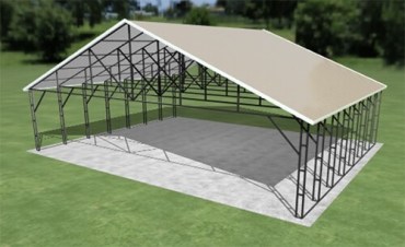 36x28 Vertical Roof Carport