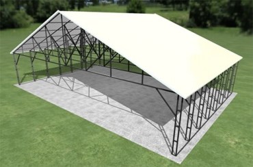 42x28 Vertical Roof Carport